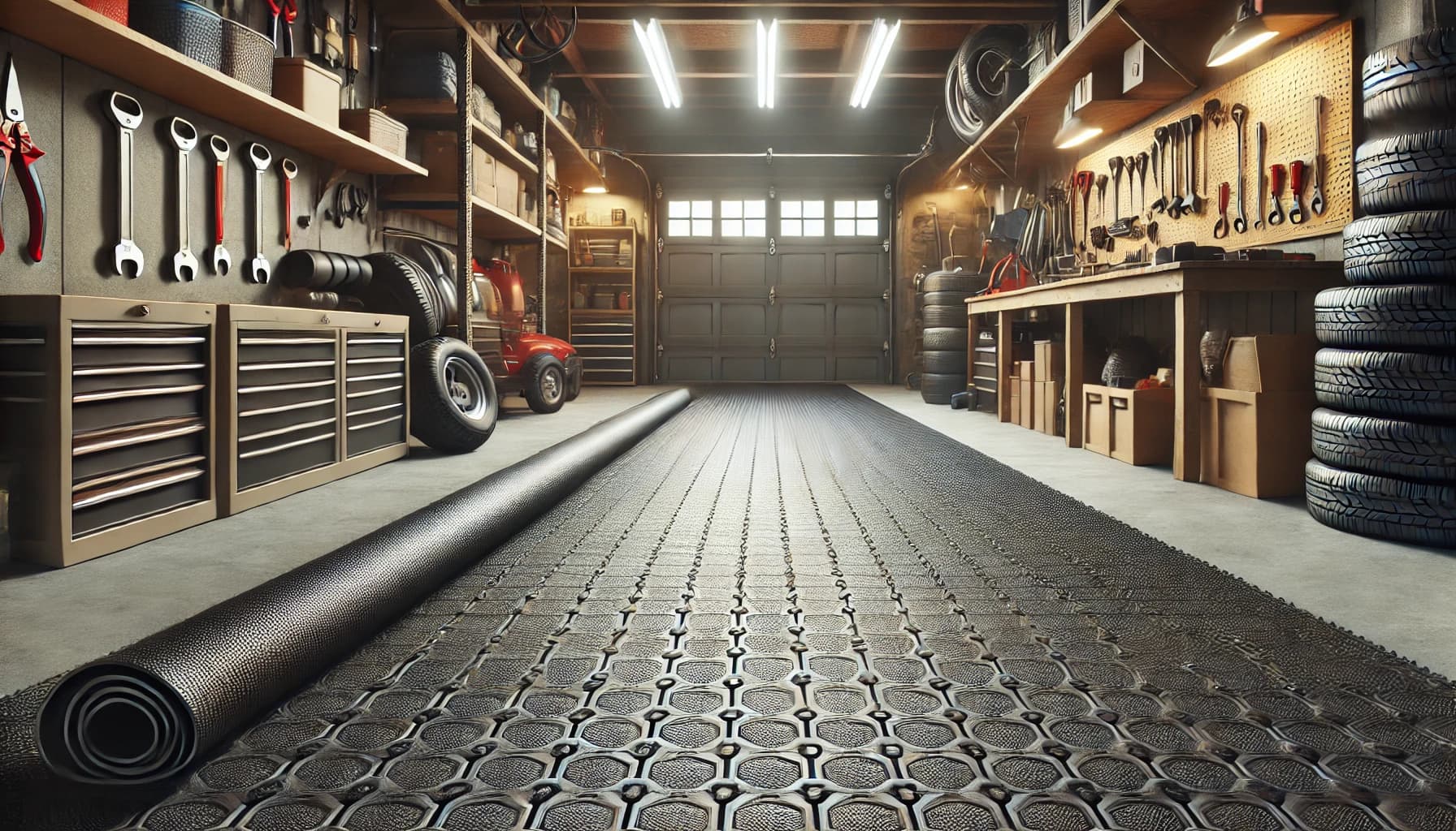 Rubber Garage Flooring