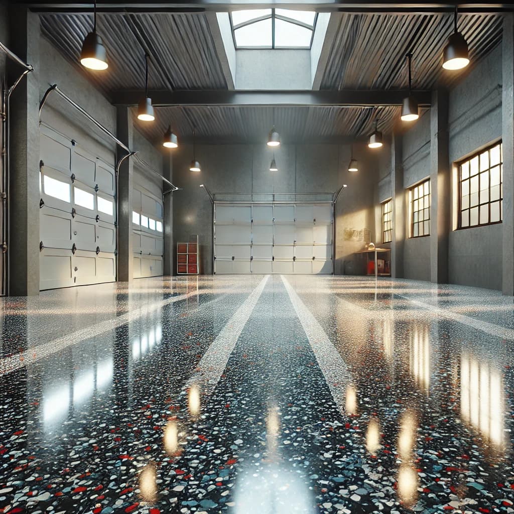 Benefits of Epoxy Flake Flooring