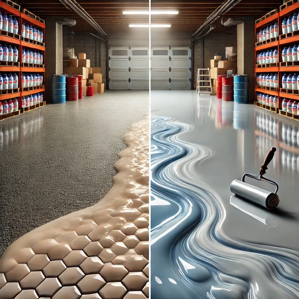 Comparing Epoxy with Other Flooring Options