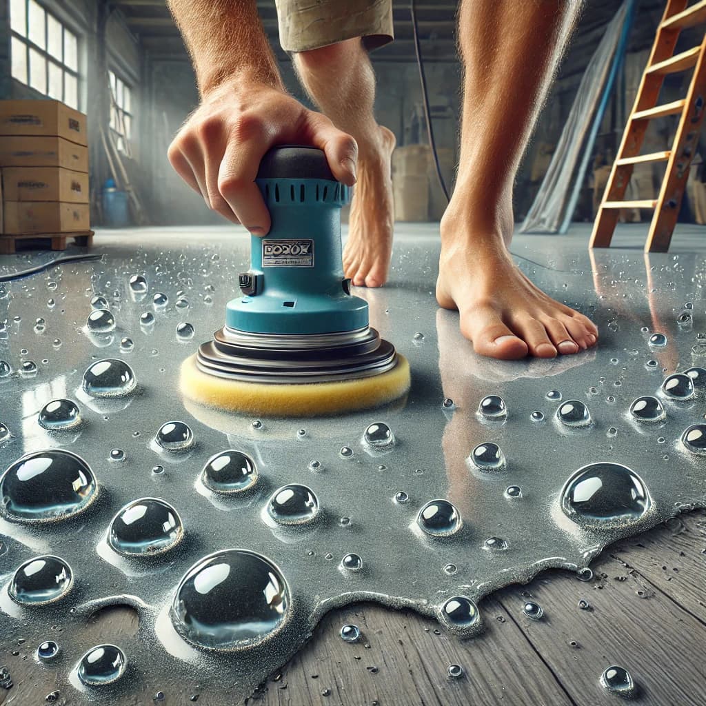 Fixing Bubbling in Epoxy Flooring