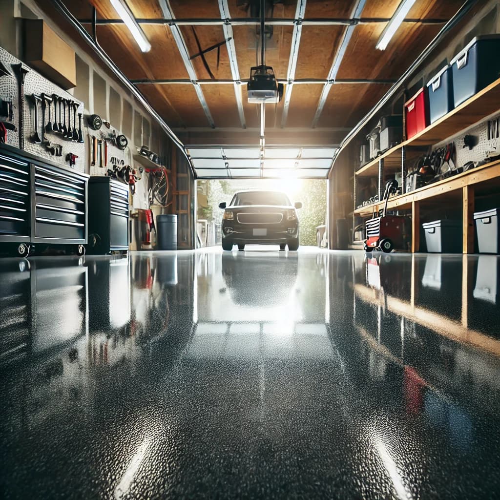 Finished Garage Floor