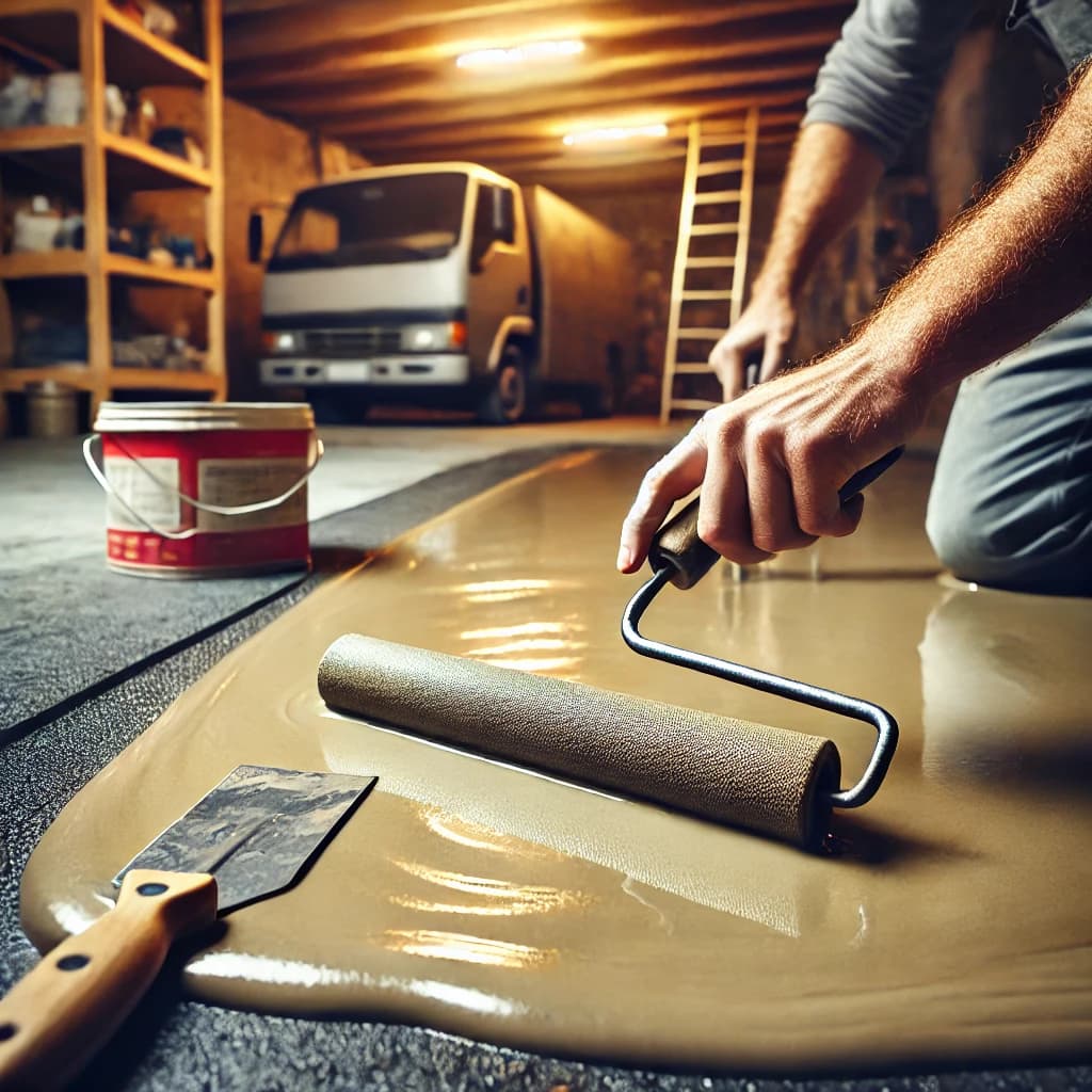 Installing Poured Flooring