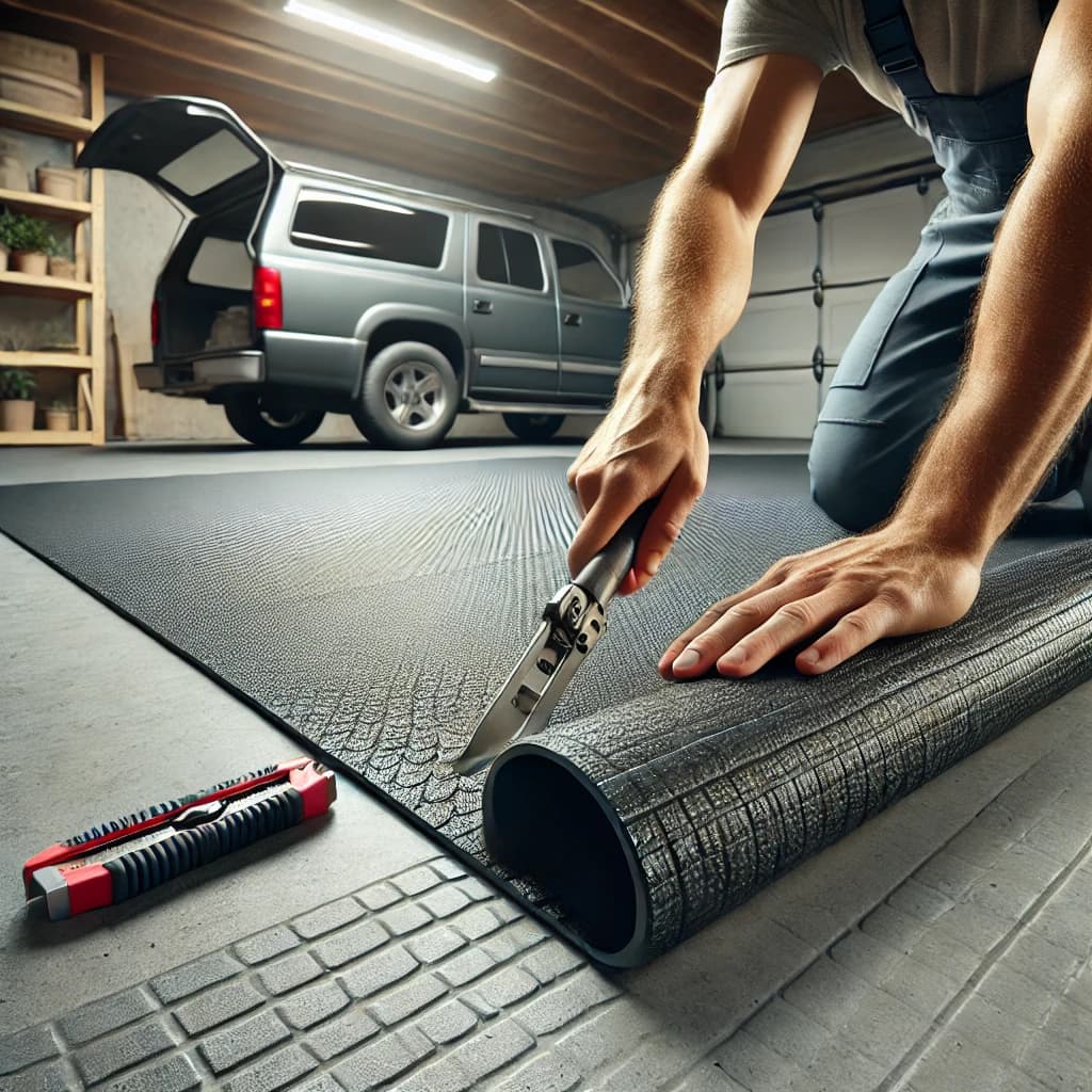 Rubber Flooring Installation