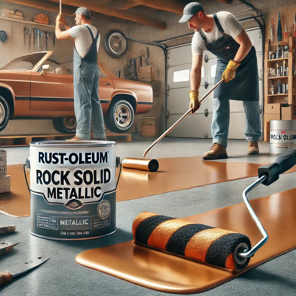 Application Process of Rust-Oleum Rock Solid Metallic