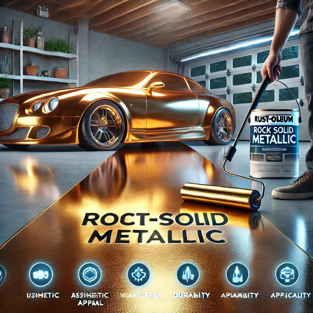 Benefits of Rust-Oleum Rock Solid Metallic